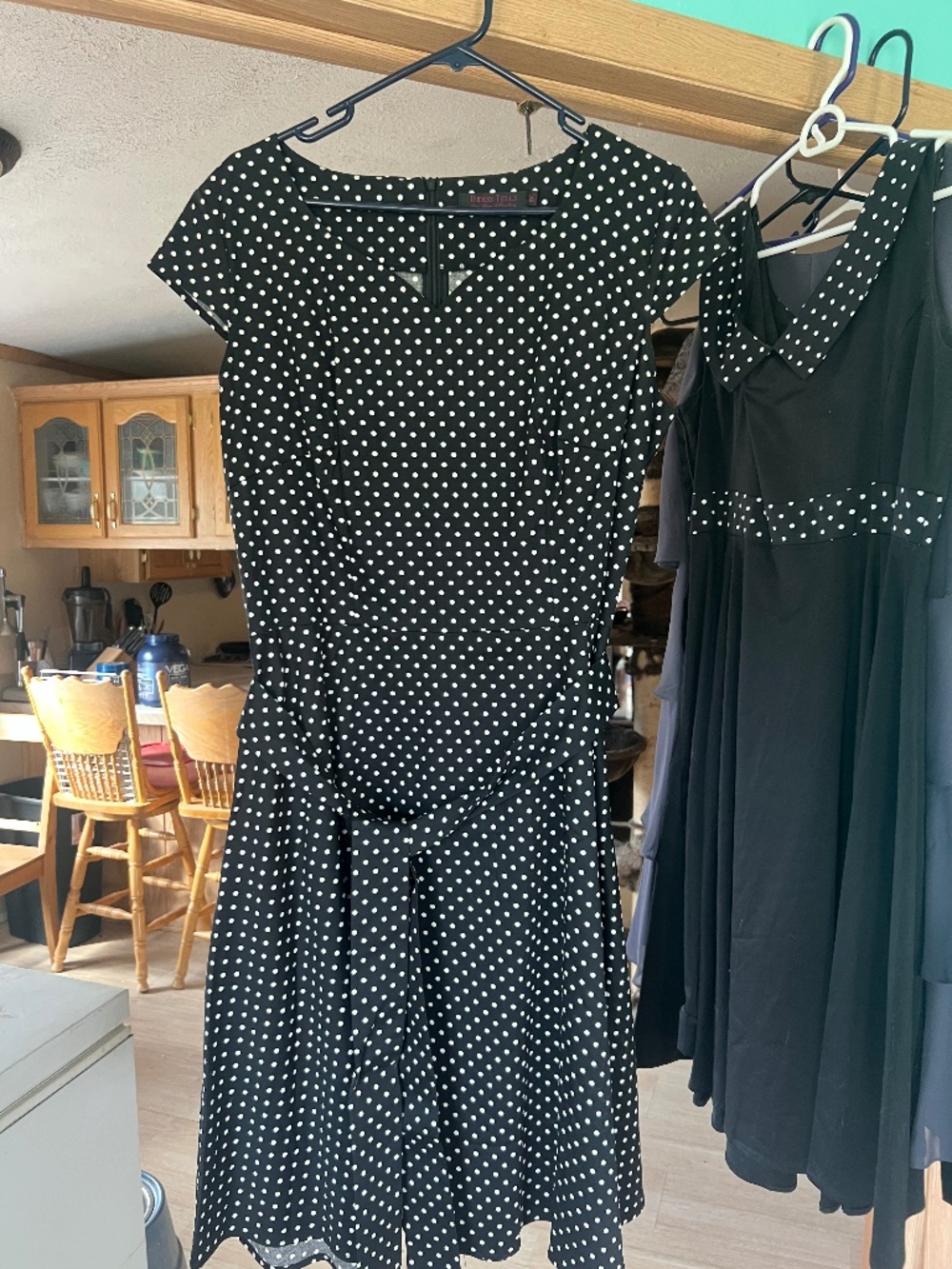 Women’s 50’s style polkadot dress 2xl